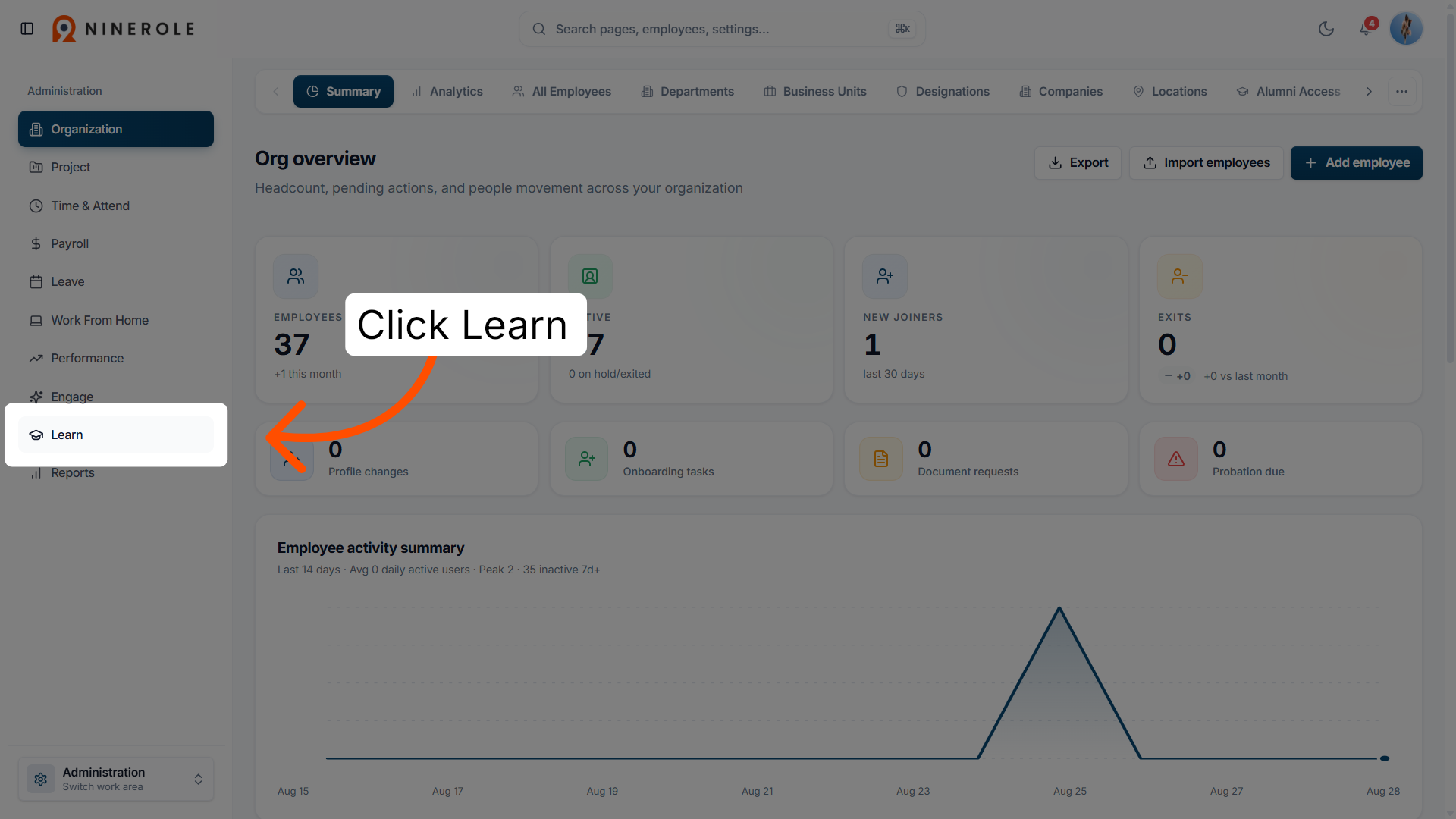 Access Learning Module