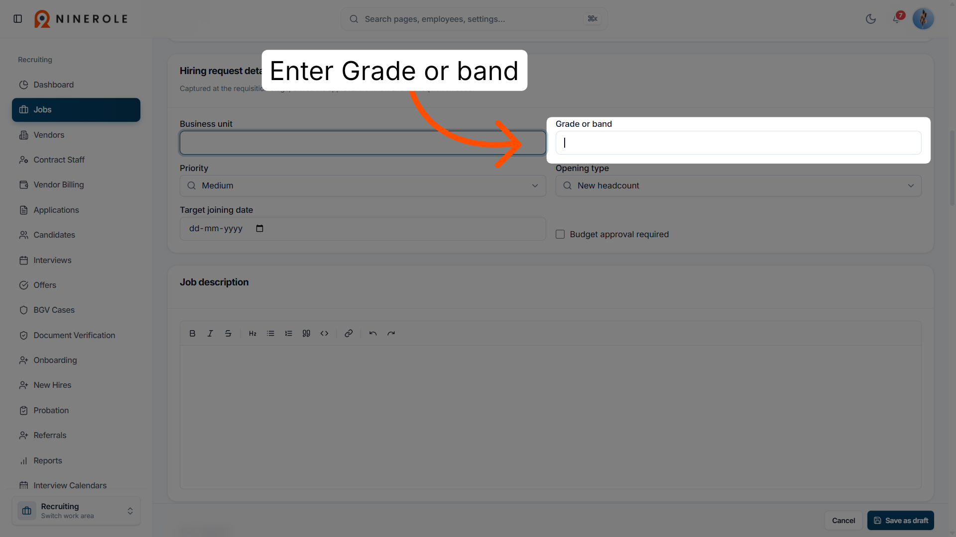 Choose Grade or Band