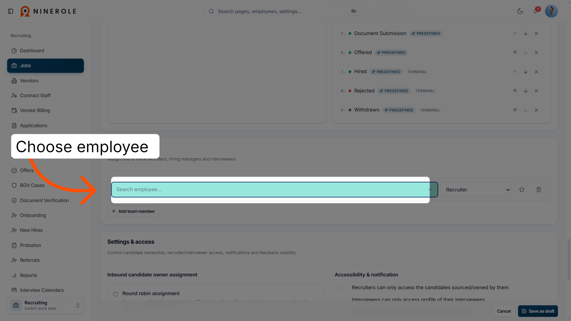 Search Employee