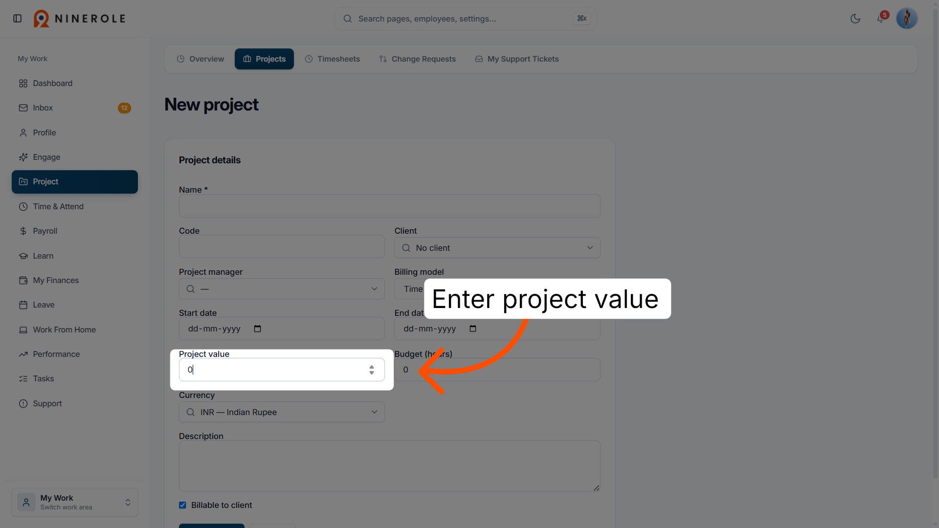 Define Project Value