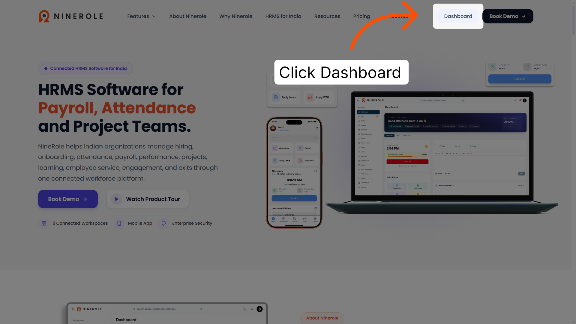Access Dashboard