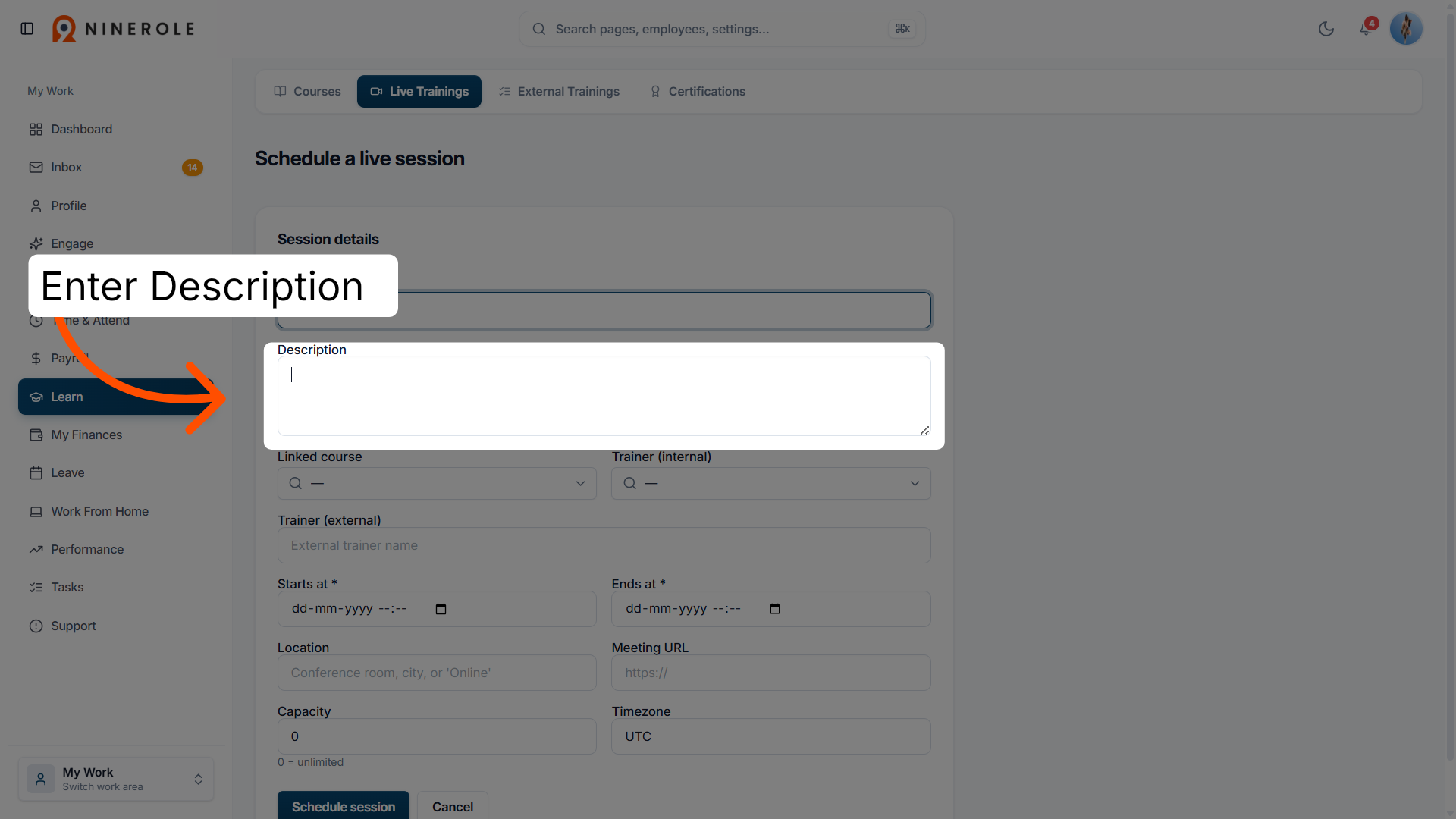 Continue Session Configuration