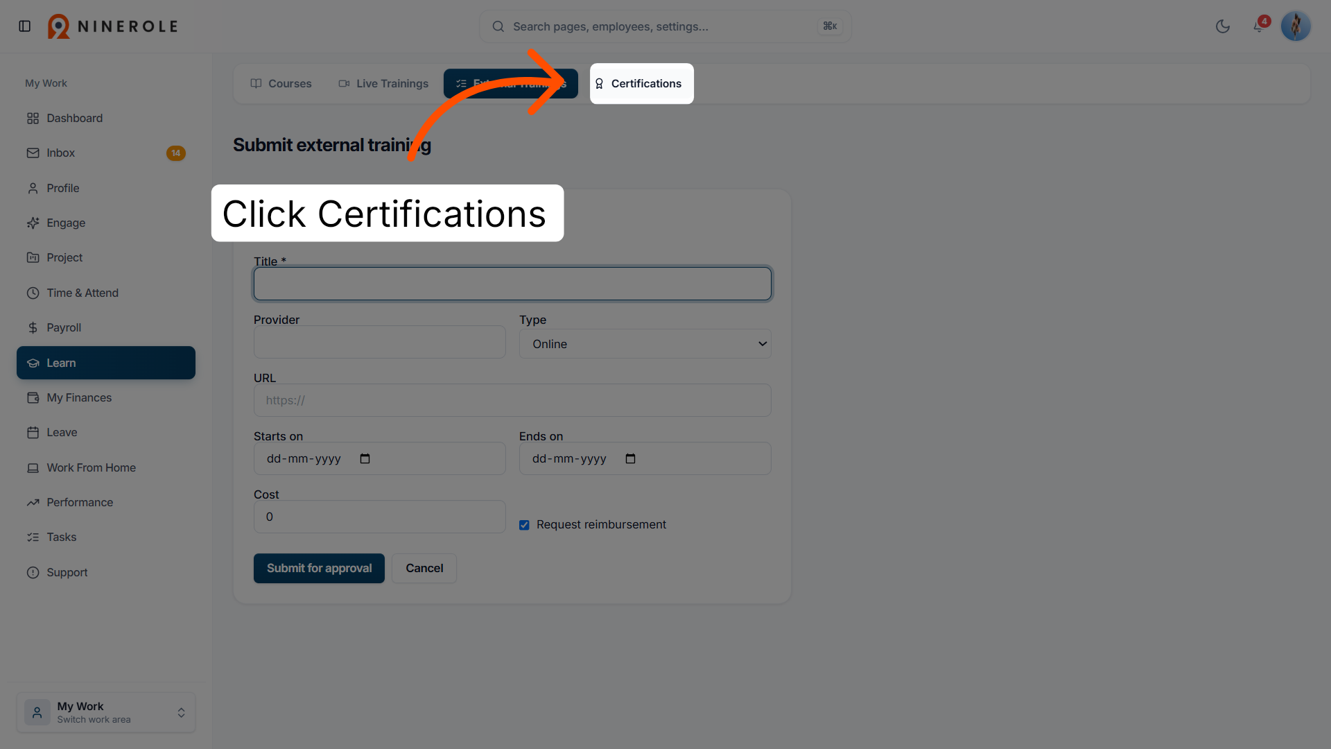 View Certifications