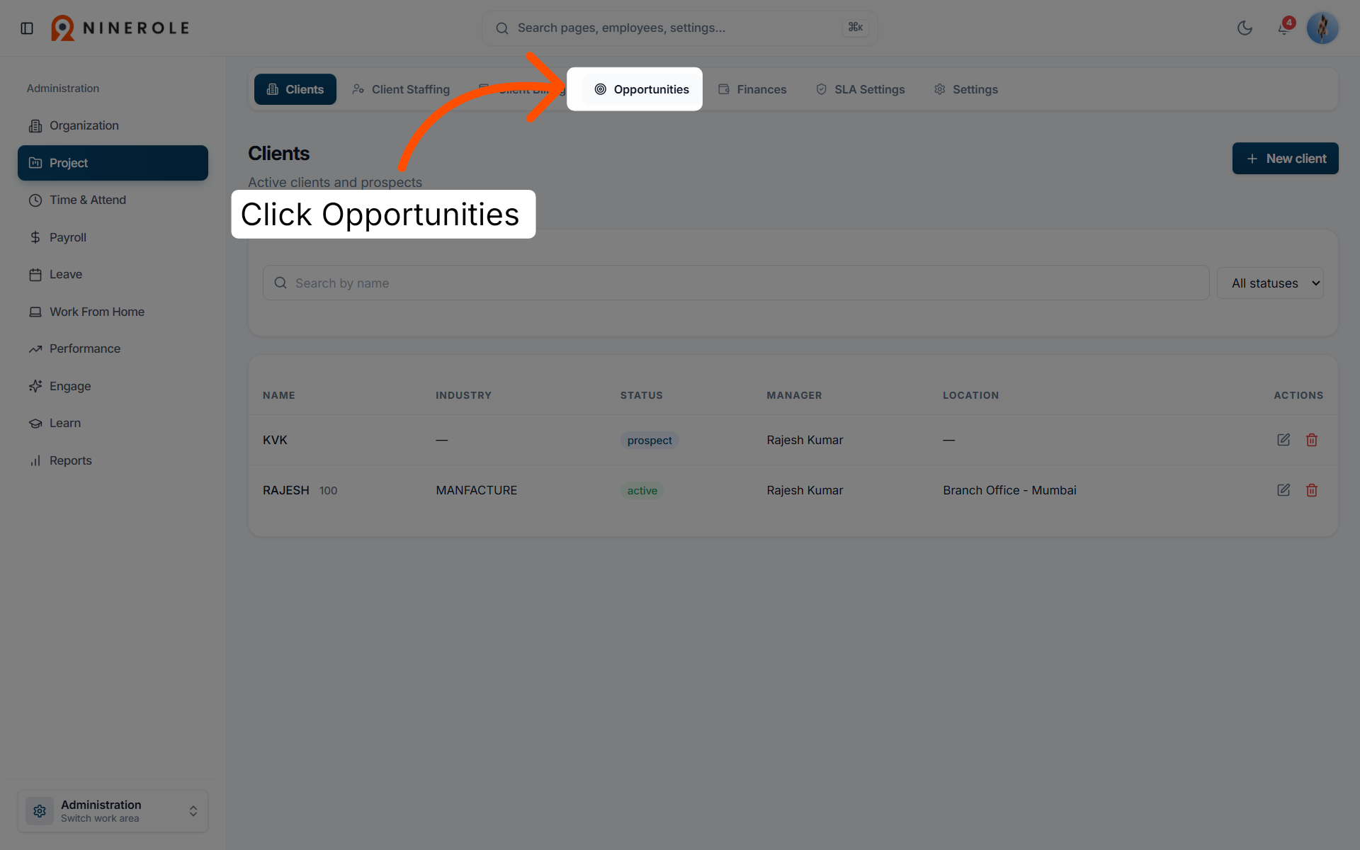 Access Opportunities