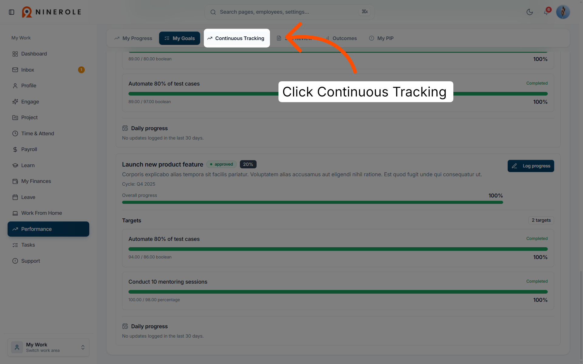 Open Continuous Tracking