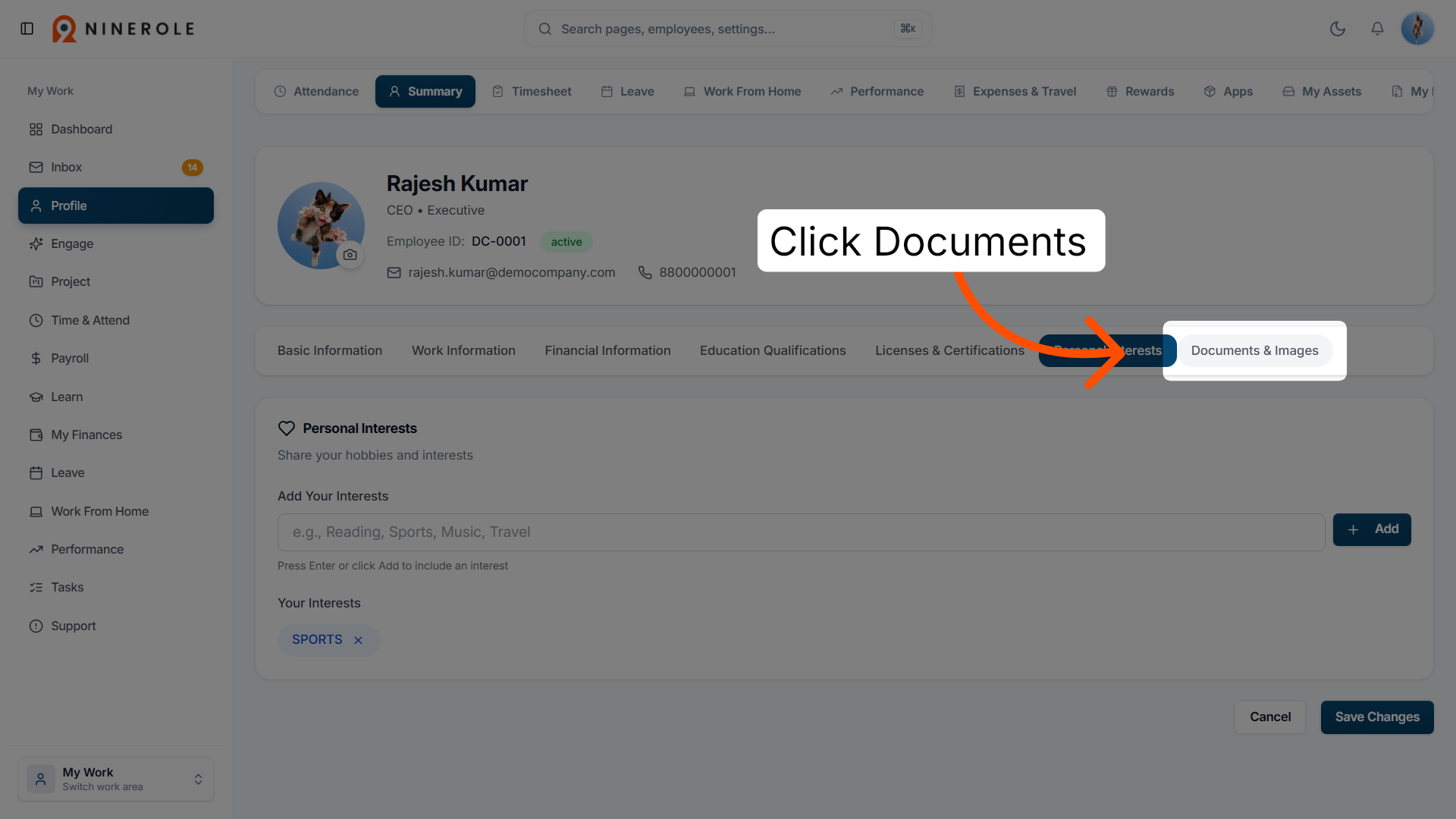 Open Documents and Images