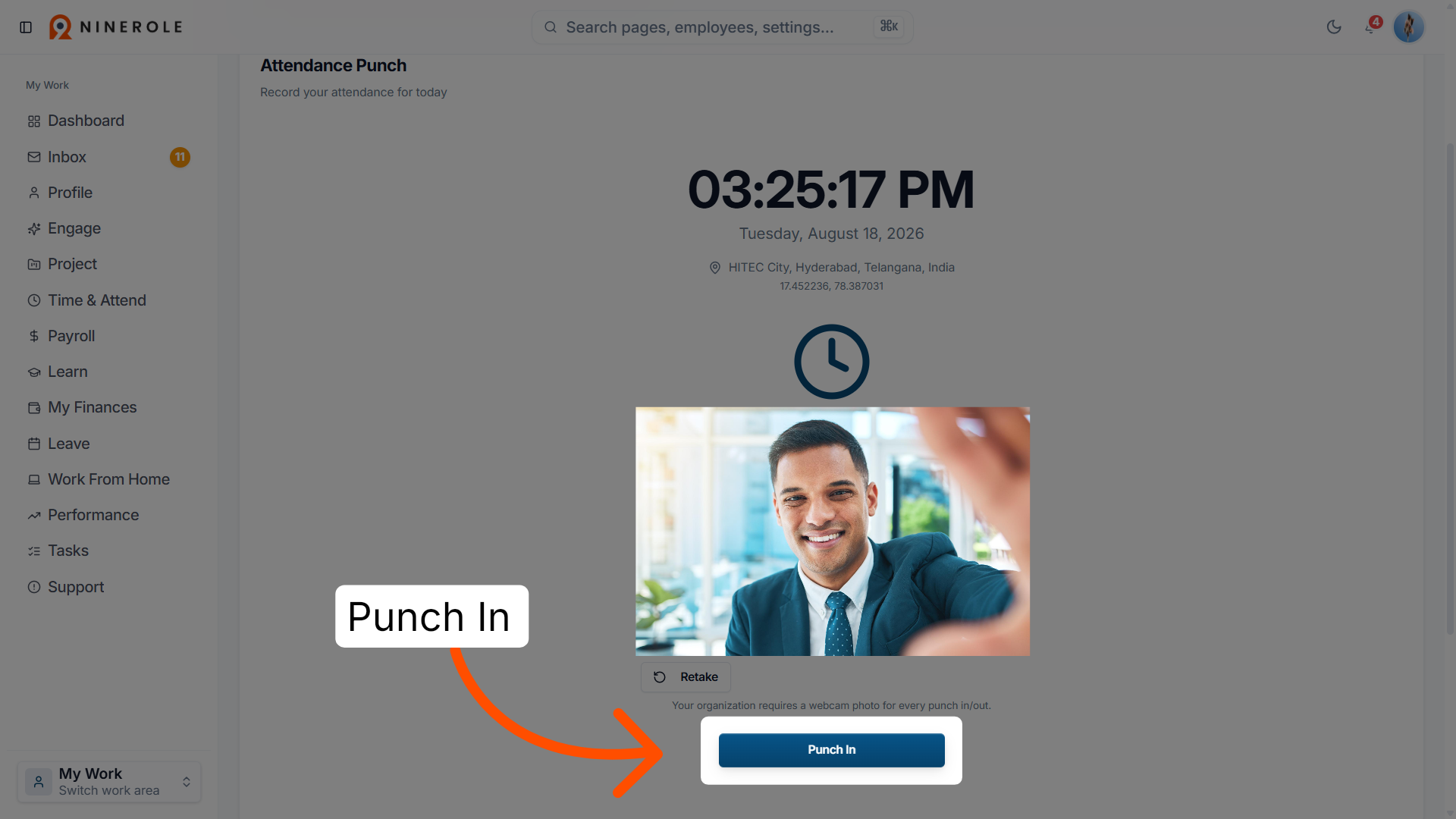 Complete Punch In