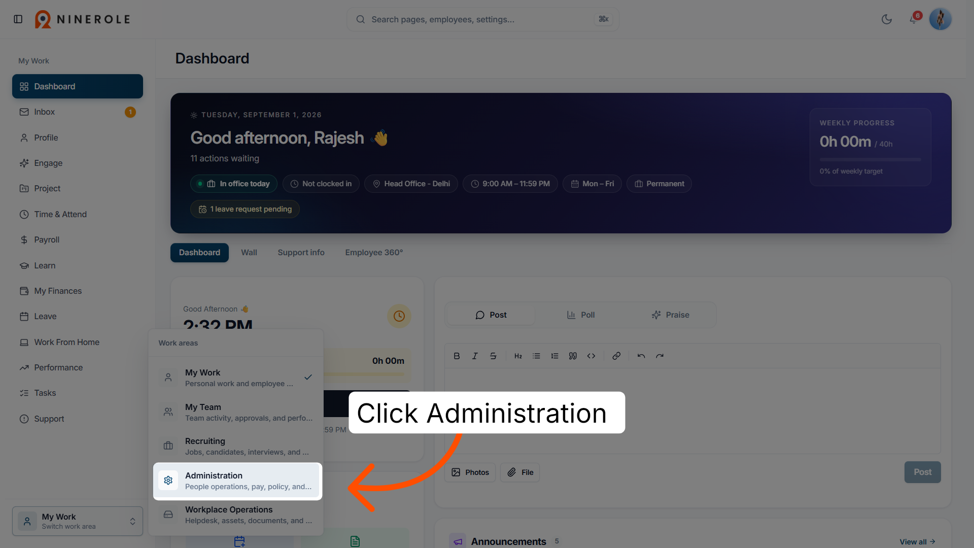 Access people operations