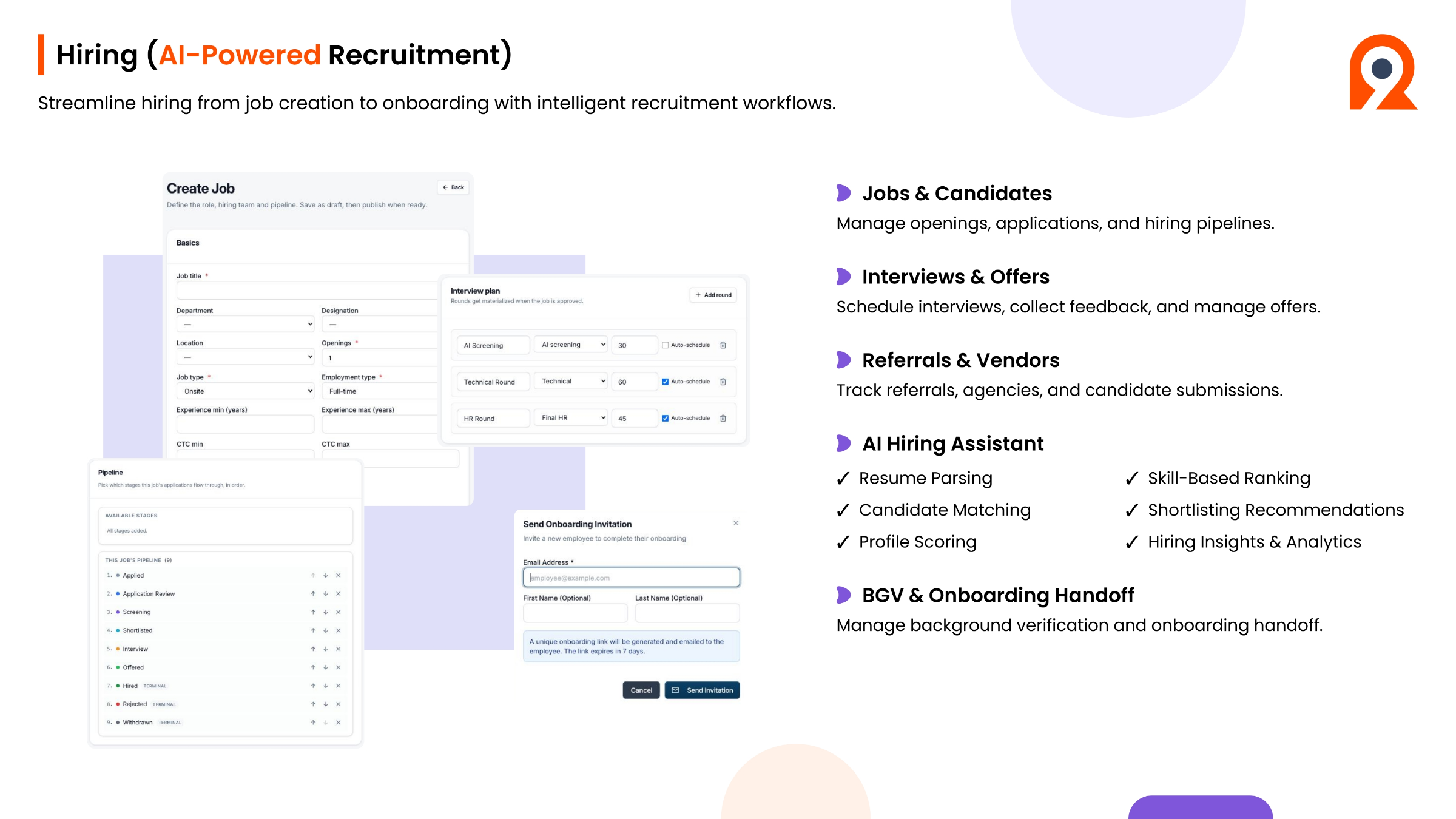 Hiring: AI-Powered Recruitment Workflows